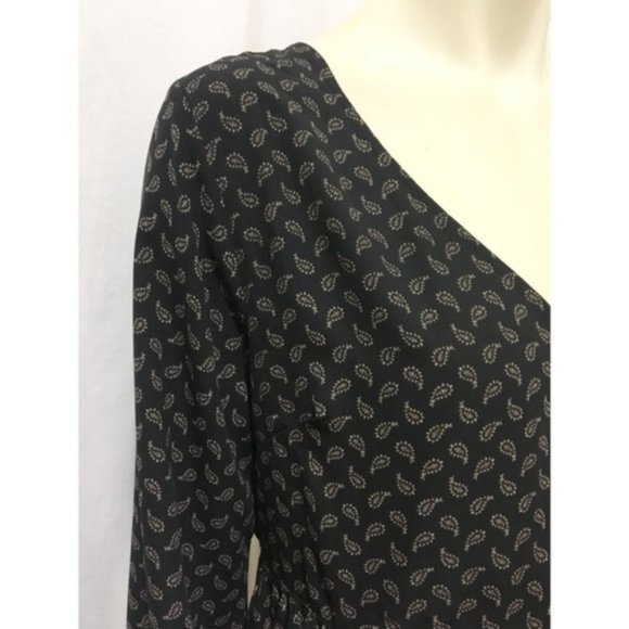 Lumiere Medium Paisley Print Babydoll Top NWT - Picture 4 of 9